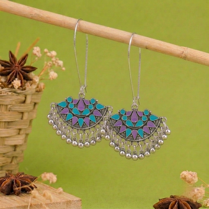 Long Hook Closure Hanging Earrings E1306